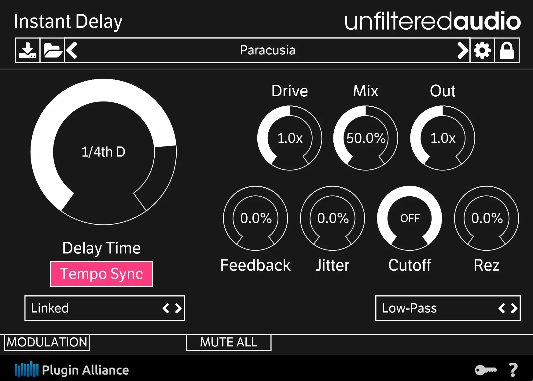 Plugin Alliance Unfiltered Audio - Instant Delay